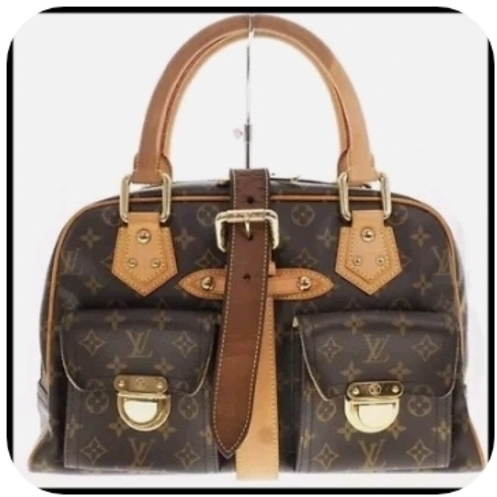 Louis Vuitton Brown Monogram Satchel